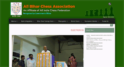 Desktop Screenshot of biharchess.com